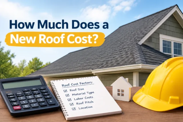 How much does a new roof cost with roofing cost factors