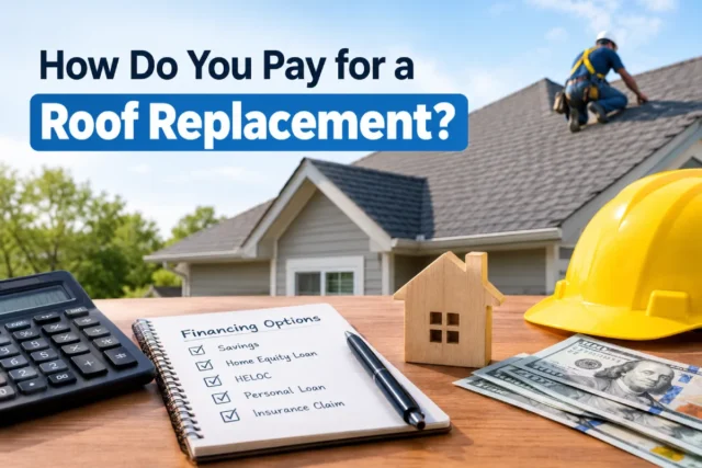 How to pay for a roof replacement using different financing options